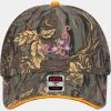 OTTO CAP Camouflage 6 Panel Low Profile Mesh Back Trucker Hat Thumbnail