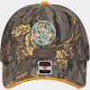 OTTO CAP® Camouflage 6 Panel Low Profile Mesh Back Trucker Hat Thumbnail