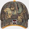 OTTO CAP® Camouflage 6 Panel Low Profile Mesh Back Trucker Hat Thumbnail