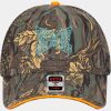 OTTO CAP® Camouflage 6 Panel Low Profile Mesh Back Trucker Hat Thumbnail