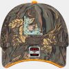 OTTO CAP® Camouflage 6 Panel Low Profile Mesh Back Trucker Hat Thumbnail
