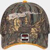 OTTO CAP® Camouflage 6 Panel Low Profile Mesh Back Trucker Hat Thumbnail