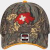 OTTO CAP® Camouflage 6 Panel Low Profile Mesh Back Trucker Hat Thumbnail