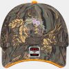 OTTO CAP® Camouflage 6 Panel Low Profile Mesh Back Trucker Hat Thumbnail