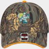 OTTO CAP® Camouflage 6 Panel Low Profile Mesh Back Trucker Hat Thumbnail