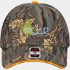 OTTO CAP® Camouflage 6 Panel Low Profile Mesh Back Trucker Hat Thumbnail