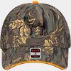OTTO CAP Camouflage 6 Panel Low Profile Mesh Back Trucker Hat Thumbnail