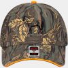 OTTO CAP Camouflage 6 Panel Low Profile Mesh Back Trucker Hat Thumbnail