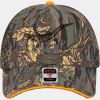 OTTO CAP Camouflage 6 Panel Low Profile Mesh Back Trucker Hat Thumbnail