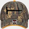 OTTO CAP Camouflage 6 Panel Low Profile Mesh Back Trucker Hat Thumbnail