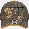 OTTO CAP Camouflage 6 Panel Low Profile Mesh Back Trucker Hat Thumbnail