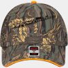 OTTO CAP Camouflage 6 Panel Low Profile Mesh Back Trucker Hat Thumbnail