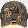 OTTO CAP Camouflage 6 Panel Low Profile Mesh Back Trucker Hat Thumbnail