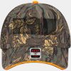 OTTO CAP Camouflage 6 Panel Low Profile Mesh Back Trucker Hat Thumbnail