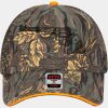 OTTO CAP Camouflage 6 Panel Low Profile Mesh Back Trucker Hat Thumbnail