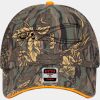 OTTO CAP Camouflage 6 Panel Low Profile Mesh Back Trucker Hat Thumbnail