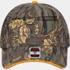 OTTO CAP Camouflage 6 Panel Low Profile Mesh Back Trucker Hat Thumbnail