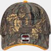 OTTO CAP Camouflage 6 Panel Low Profile Mesh Back Trucker Hat Thumbnail