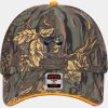 OTTO CAP® Camouflage 6 Panel Low Profile Mesh Back Trucker Hat Thumbnail