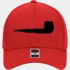 OTTO CAP "OTTO FLEX" Fitted 6 Panel Low Profile Baseball Cap Thumbnail
