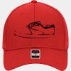 OTTO CAP "OTTO FLEX" Fitted 6 Panel Low Profile Baseball Cap Thumbnail