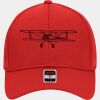 OTTO CAP® OTTO FLEX® Fitted 6 Panel Low Profile Baseball Cap Thumbnail