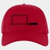 OTTO CAP "OTTO FLEX" Fitted 6 Panel Low Profile Baseball Cap Thumbnail