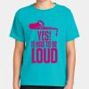 Youth Heavyweight Ring Spun Tee Thumbnail